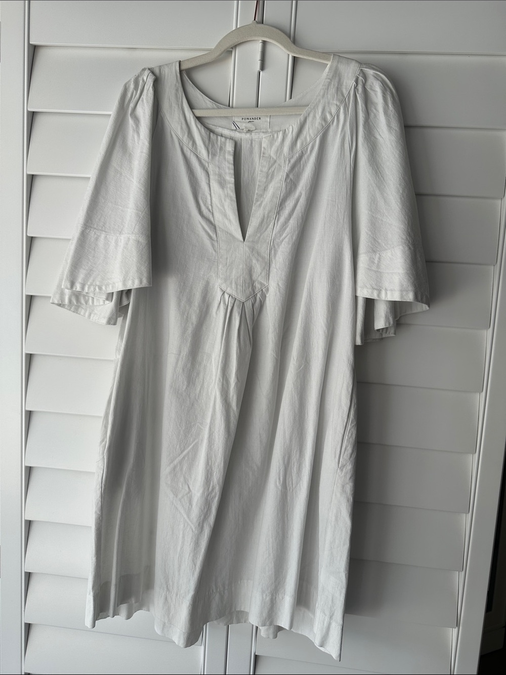 Tuckernuck white 100% cotton dress XL
